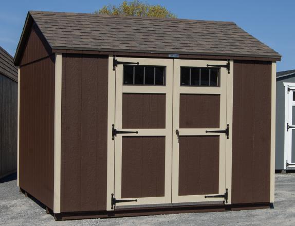 10x10 Custom Madison Series (Economy Line) Peak Style Storage Shed